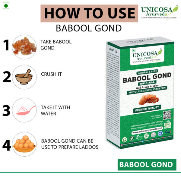 Natural Babul Gond Gum – Kikar Gond Helpful in Reducing Joint  Pain-Weight loss- Skin-Liver Health-Kikar Gond - Image 7